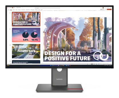 Lenovo ThinkVision P27QD-40 monitor de computadora 68.6 cm (27") 2560 x 1440 Pixeles Wide Quad HD LED Negro