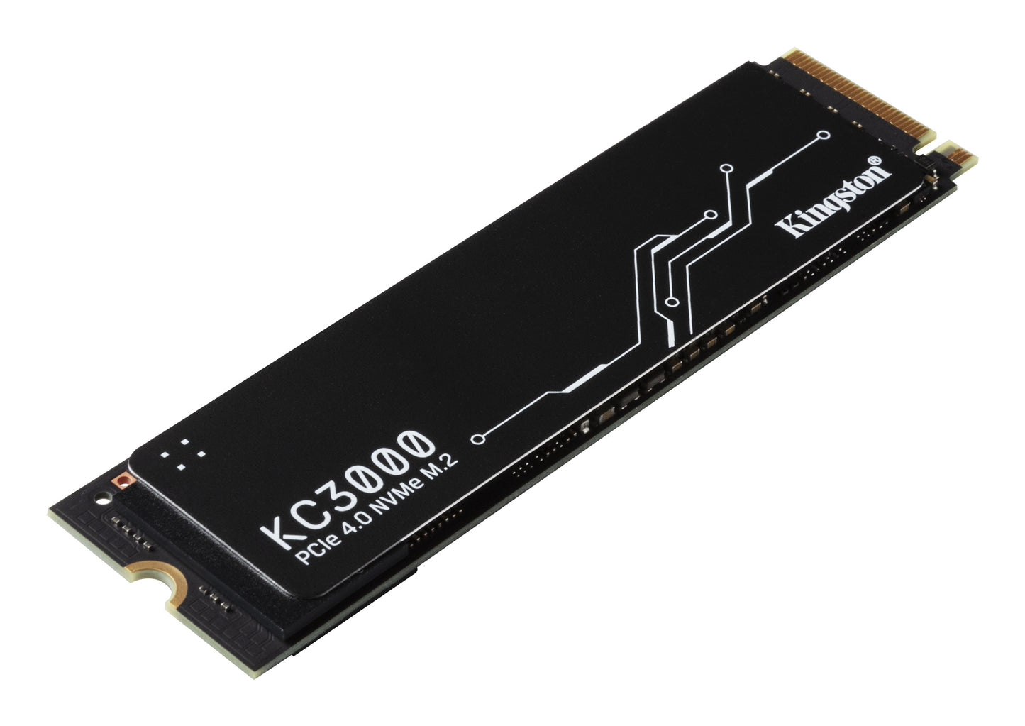 Unidad de Estado Sólido SSD Kingston KC3000 PCIe 4.0 NVMe M.2 SSD 2048GB Color Negro