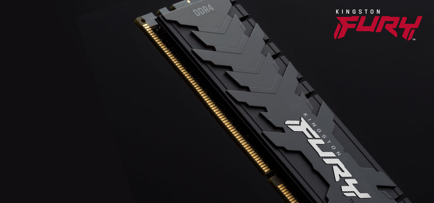 Memoria RAM Kingston DIMM DDR4 16GB 4000MT S Fury Renegade Black XMP CL19 288PIN 1 35V C Disparador de Calor Gamer