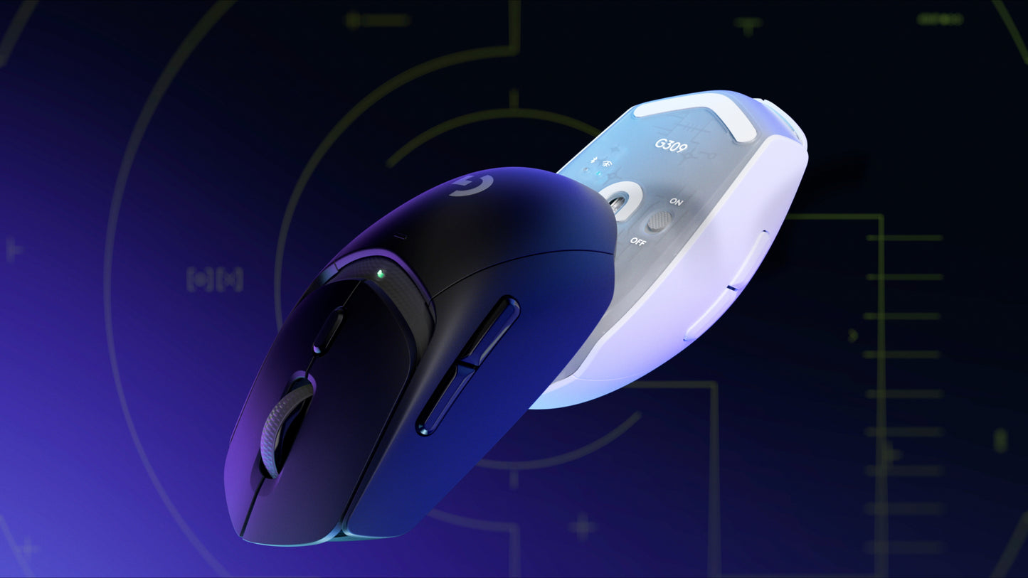 Mouse Logitech G309 LighSpeed Blanco Inalambrico
