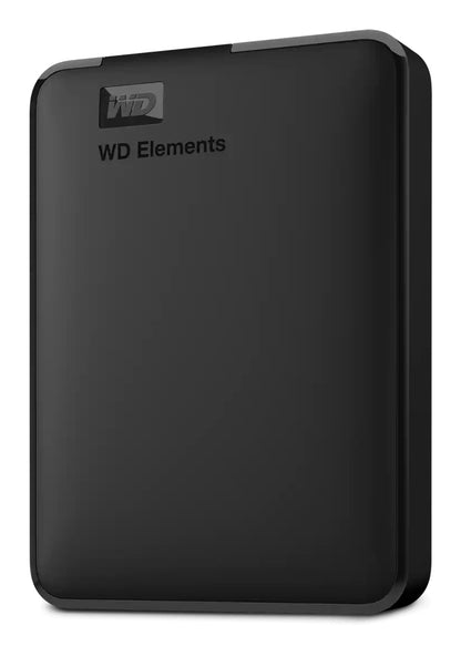 Disco Duro Western Digital Externo 6TB Portatil Elements USB 3.2 Gen 1 Color Negro