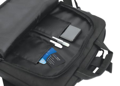 Manhattan 440363 maletín para laptop 35.8 cm (14.1") Bolsa tipo mensajero Negro