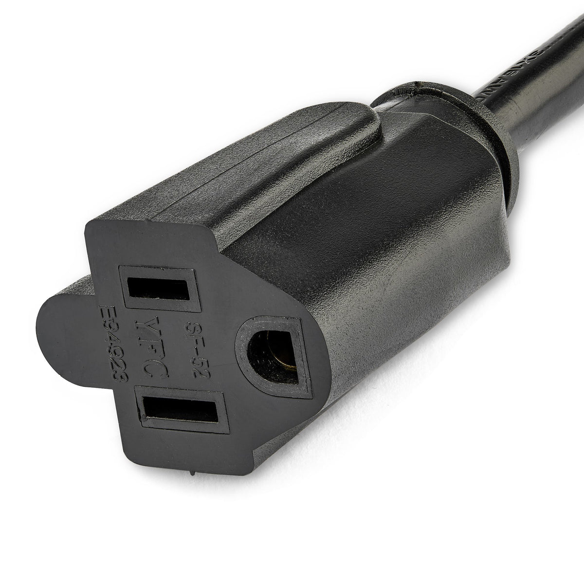 StarTech.com PAC101R3 cable de alimentación Negro