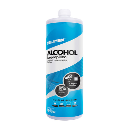 Limpiador De Circuitos Alcohol Isopropílico Silimex Al 99.7% Iso Pro 1LT