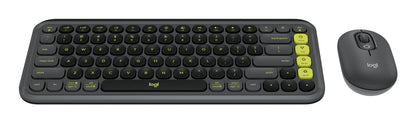 Logitech POP Icon Combo teclado Ratón incluido Universal Bluetooth QWERTY Español Grafito