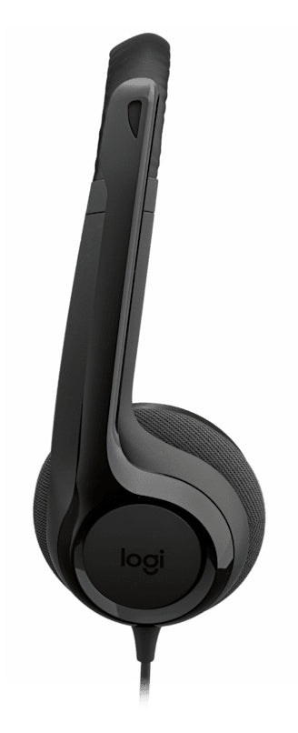 Logitech 981-001575 audífono y auriculare Auriculares Alámbrico Diadema Llamadas/Música USB Tipo C Negro
