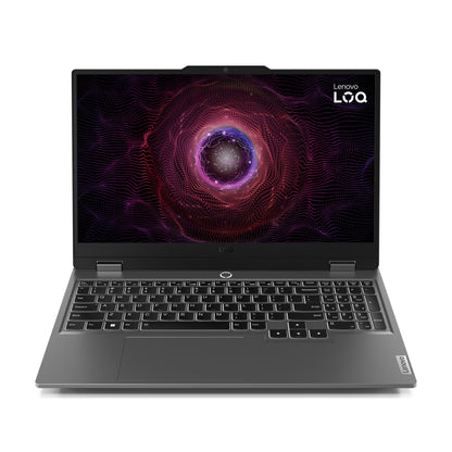 Lenovo LOQ 15ARP9 AMD Ryzen™ 5 7235HS Computadora portátil 39.6 cm (15.6") Full HD 8 GB DDR5-SDRAM 512 GB SSD NVIDIA GeForce RTX 3050 Wi-Fi 6 (802.11ax) Windows 11 Home Gris Español