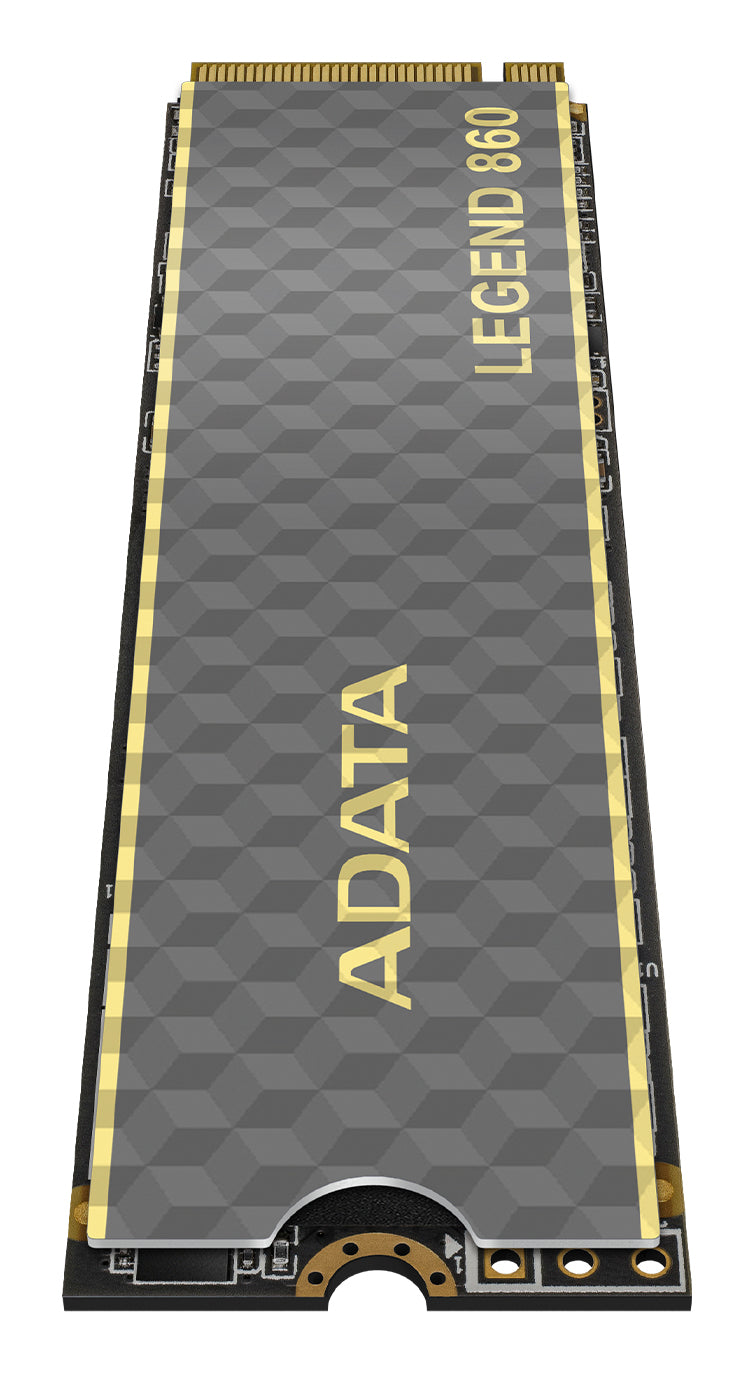 Unidad de Estado Sólido SSD Adata Legend 860 500GB PCIE Gen4 M.2 2280 5000/3000Mbs Compatible con PS5 Disipador Alu
