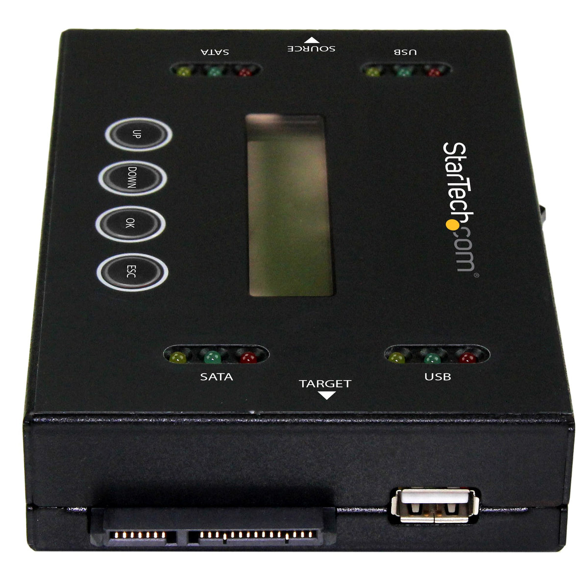StarTech.com SU2DUPERA11 duplicador de datos o soporte Duplicador de discos duros Negro 2 copias