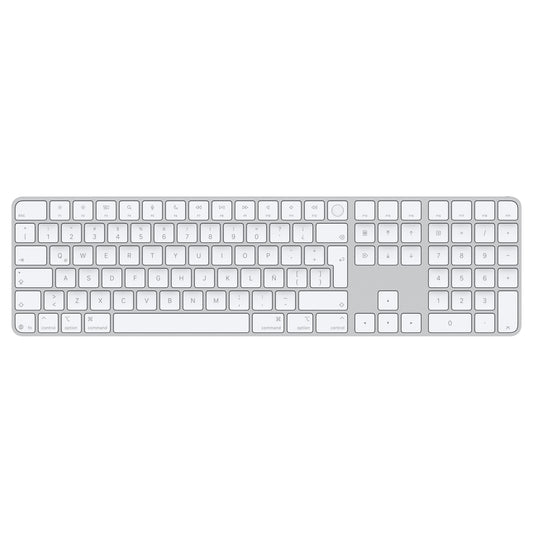 Apple Magic Keyboard teclado Universal USB + Bluetooth QWERTY Blanco