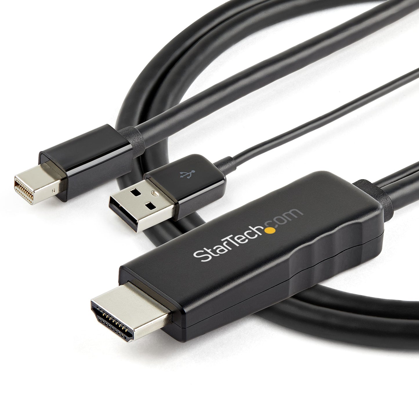 StarTech.com HD2MDPMM2M adaptador de cable de vídeo HDMI Tipo A (Estándar) Negro