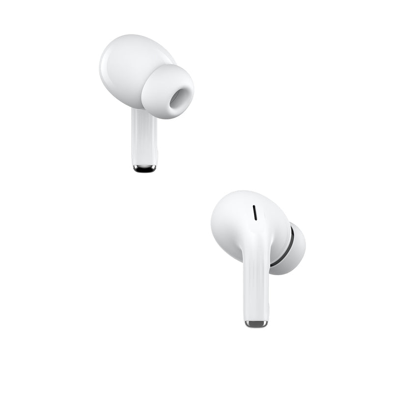 AUDIFONOS PERFECT CHOICE TWS ENC CARGA INALAMBRICA NESH - BLANCO