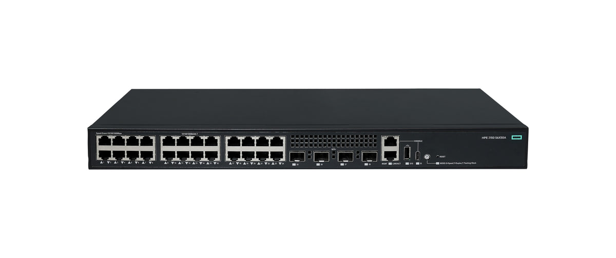 HPE CW 2150 24p 10M/100M/1G 4p SFP+ 1G/10G Gestionado Gigabit Ethernet (10/100/1000) Negro