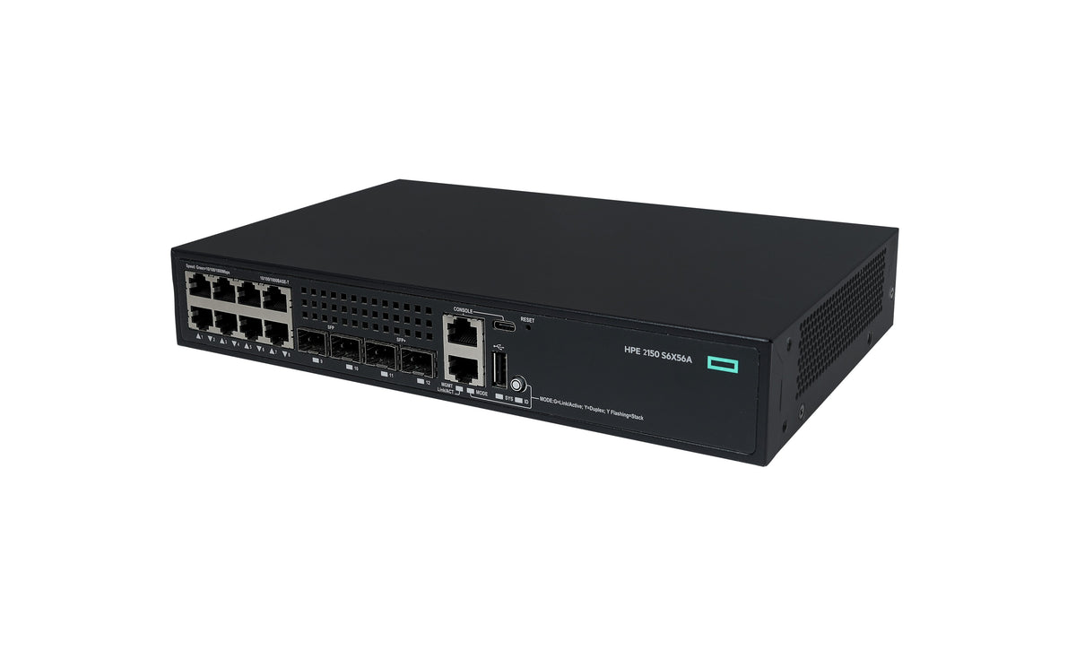 HPE CW 2150 8p 10M/100M/1G 2p SFP 1G 2p SFP+ 1G/10G Gestionado Gigabit Ethernet (10/100/1000)