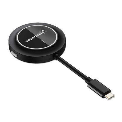 Transmisor Inalámbrico de Video Manhattan USB-C 1080p