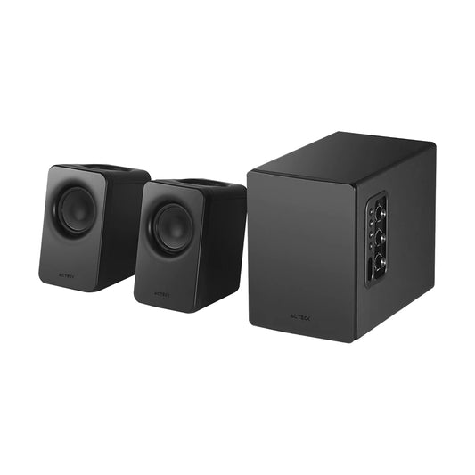 Acteck Dynamic Exact Mini S-Pro BS495 De 2 vías Negro Inalámbrico y alámbrico 60 W