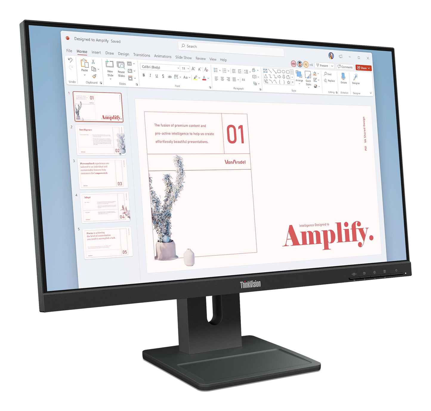 Lenovo ThinkVision E24-40 monitor de computadora 60.5 cm (23.8") 1920 x 1080 Pixeles Full HD LED Negro