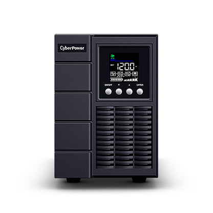 CyberPower OLS2000A sistema de alimentación ininterrumpida (UPS) Doble conversión (en línea) 2 kVA 1800 W 4 salidas AC