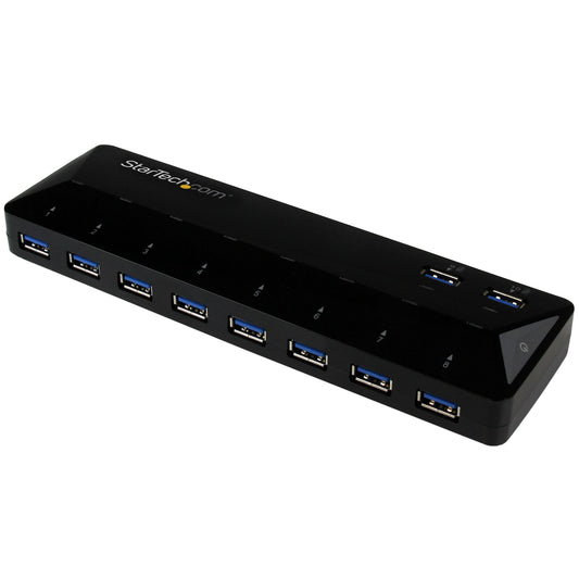 StarTech.com ST103008U2C nodo concentrador USB 3.2 Gen 1 (3.1 Gen 1) Type-B 5000 Mbit/s Negro