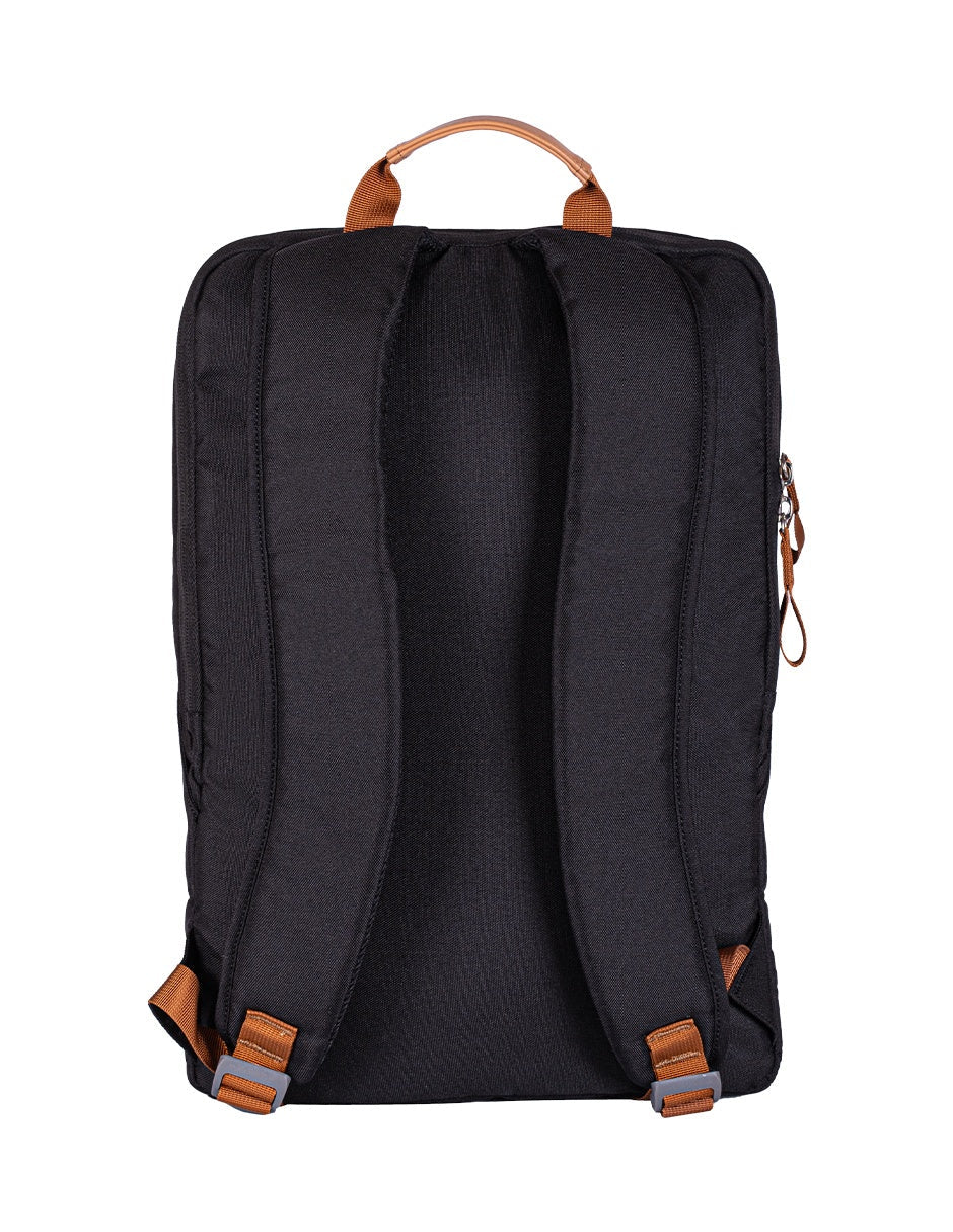 Backpack TechZone Echo Hero de 15.6" Materiales Reciclados Negro