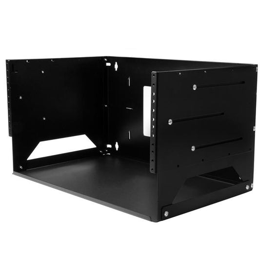 StarTech.com WALLSHELF4U armario rack Bastidor de pared Negro