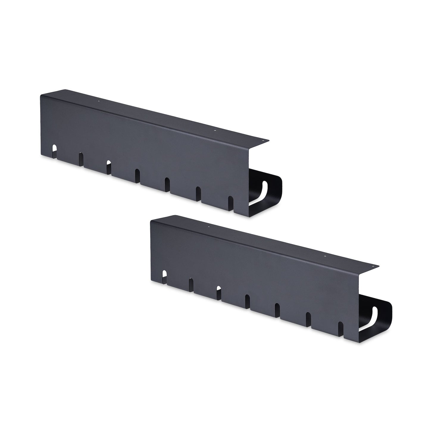 StarTech.com S2MB-DESK-CABLE-TRAY organizador de cables Bandeja de cables 2 pieza(s)
