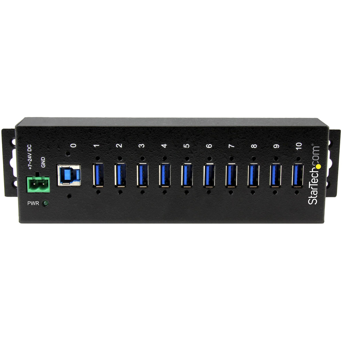 StarTech.com ST1030USBM nodo concentrador USB 3.2 Gen 1 (3.1 Gen 1) Type-B 5000 Mbit/s Negro