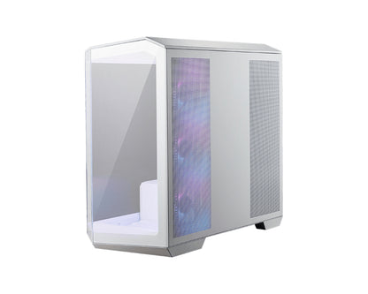Gabinete MSI MAG Pano M100R PZ MICRO-TOWER MICRO-ATX USB 3.0 sin Fuente 4 Ventiladores Instalados Blanco