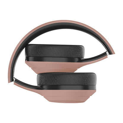 Perfect Choice PC-116530 audífono y auriculare Auriculares Inalámbrico Diadema Llamadas/Música USB Tipo C Bluetooth Negro, Rosa
