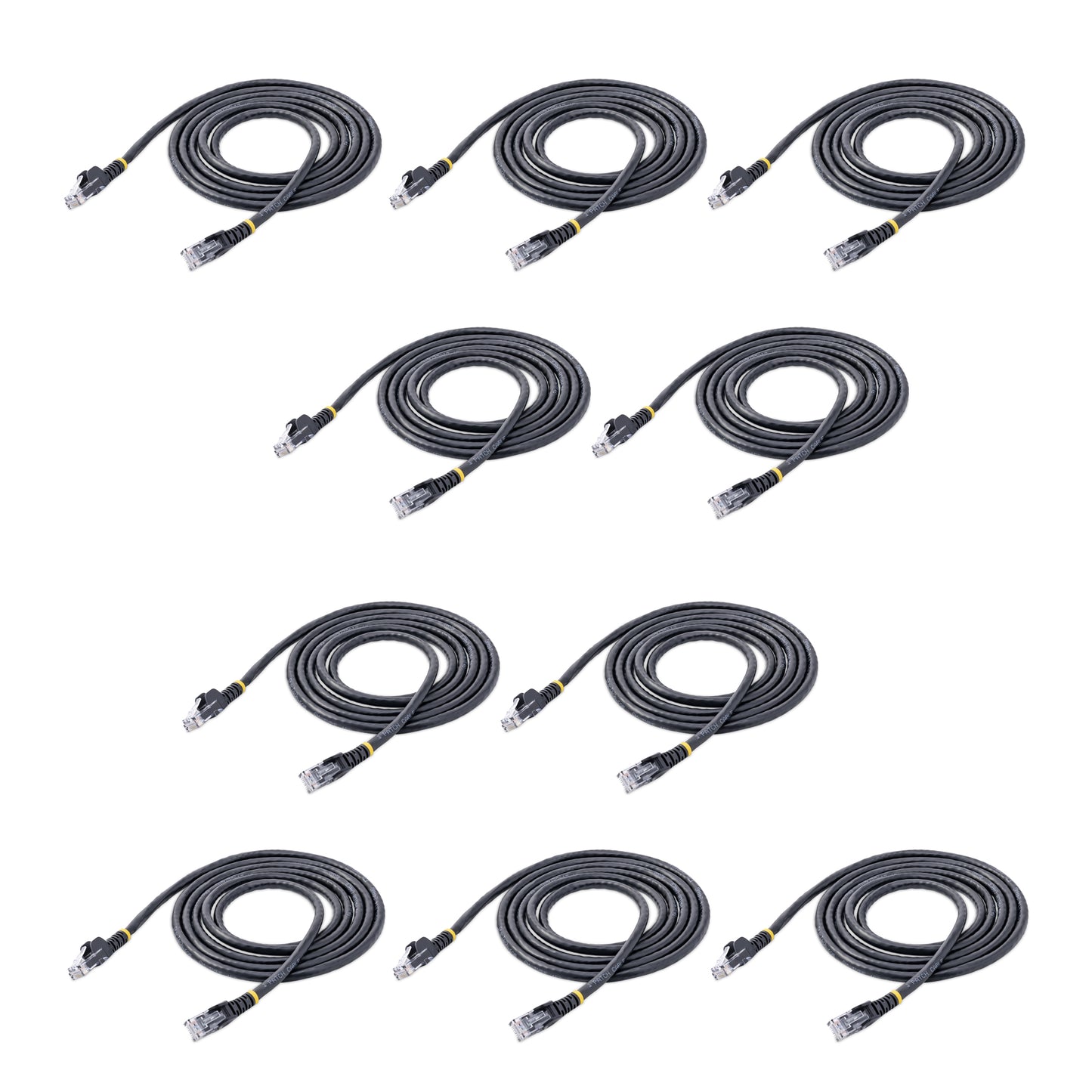 StarTech.com N6PATCH6BK10PK cable de red U/UTP (UTP)