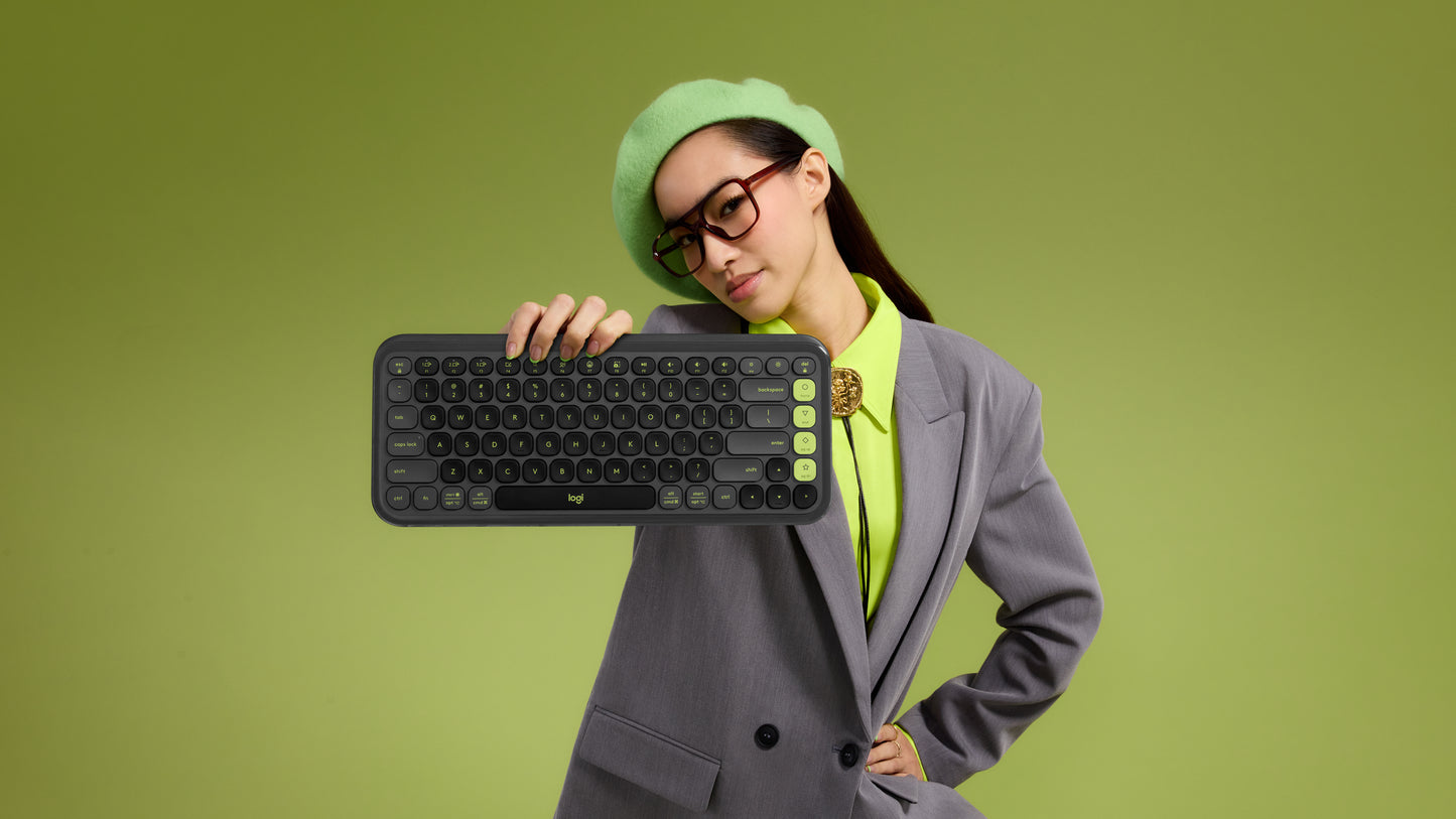 Logitech POP Icon Combo teclado Ratón incluido Universal Bluetooth QWERTY Español Grafito