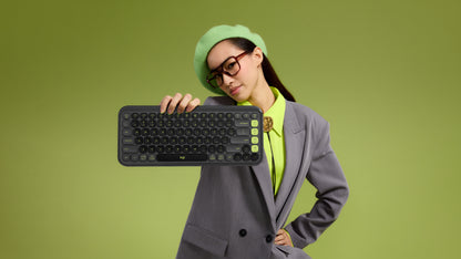 Logitech POP Icon Combo teclado Ratón incluido Universal Bluetooth QWERTY Español Grafito