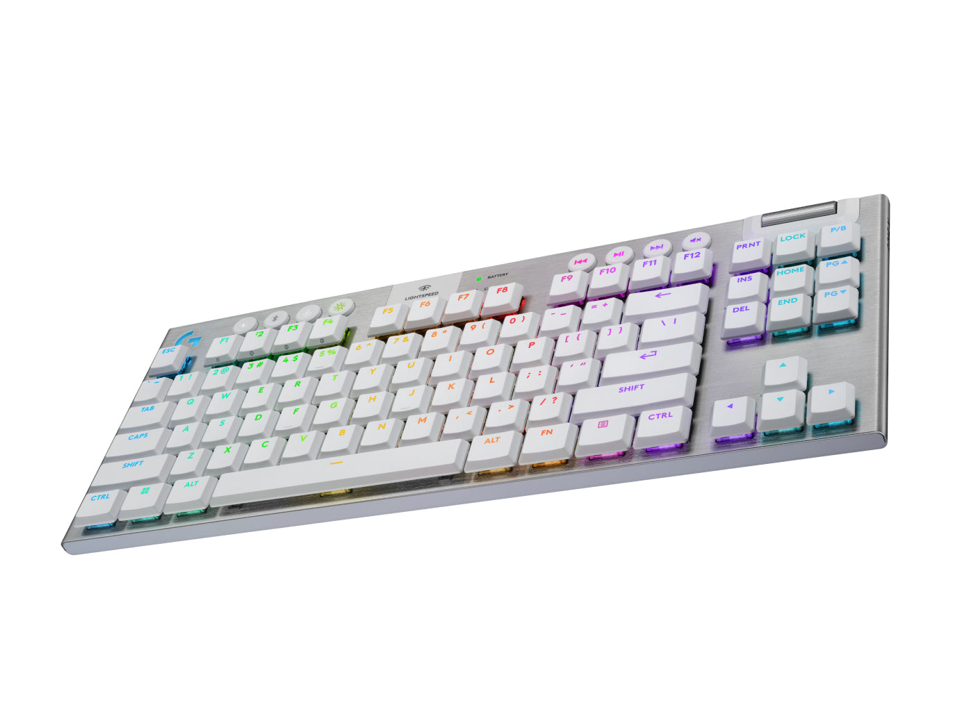 Teclado Logitech G915 X  LightSpeed TKL Blanco