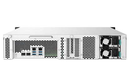 QNAP TS-1232PXU-RP NAS Bastidor (2U) Annapurna Labs Alpine AL-324 4 GB DDR4 0 TB QNAP Turbo System Negro