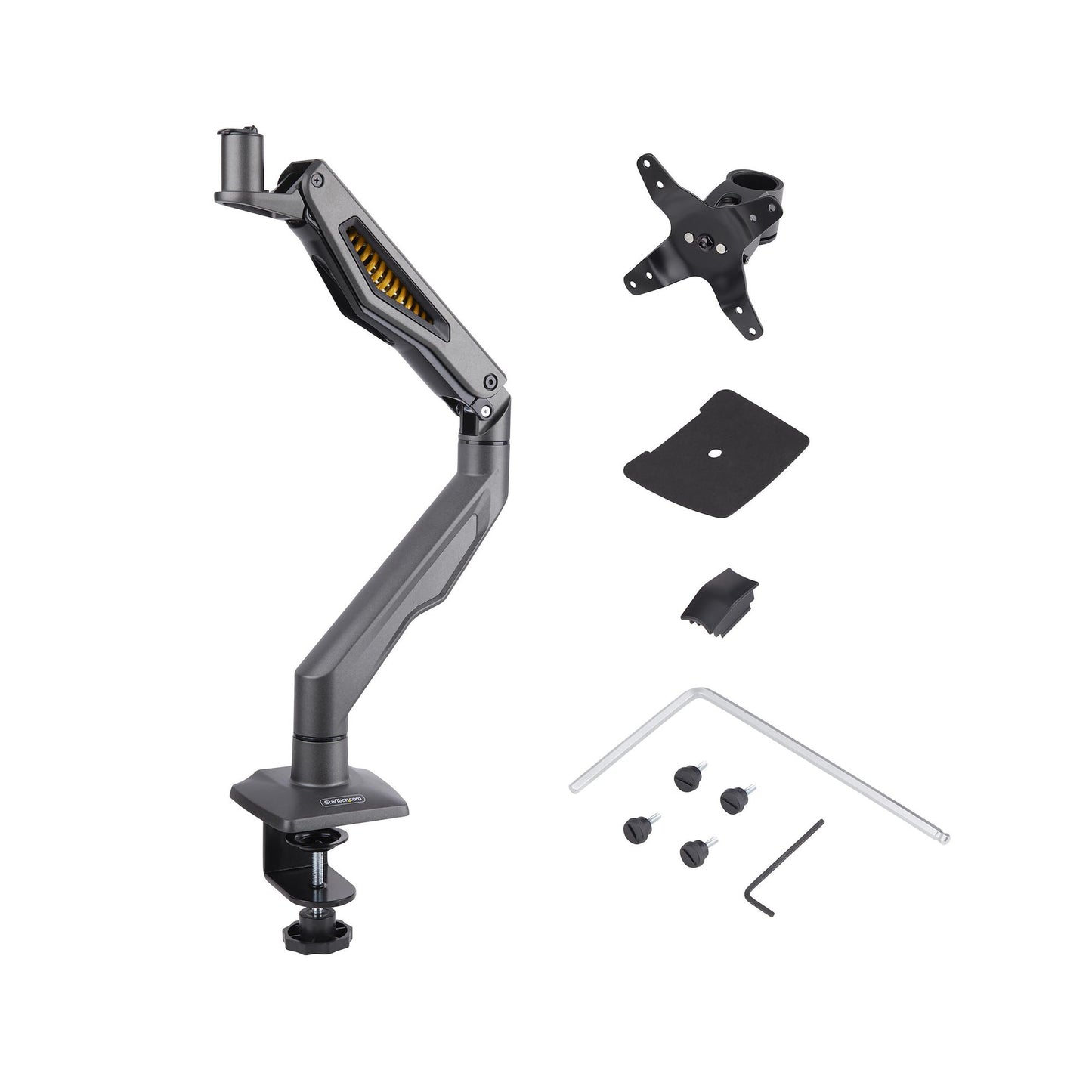 StarTech.com H1M1AG2-MONITOR-ARM soporte para pantalla plana 81.3 cm (32") Escritorio Negro