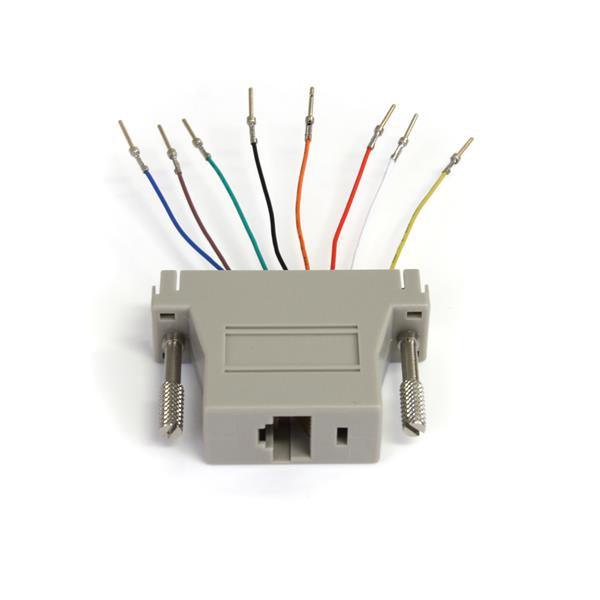 StarTech.com GC258MF cambiadores de género de cables DB-25 RJ-45 Gris