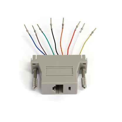 StarTech.com GC258MF cambiadores de género de cables DB-25 RJ-45 Gris
