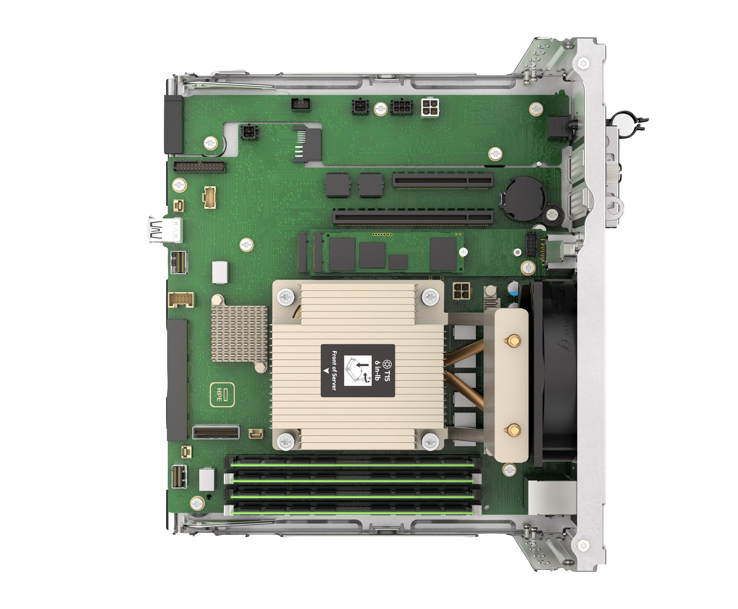 HPE ProLiant MicroServer Gen11 servidor 2 TB Torre ultra micro Intel® Xeon® 16 GB DDR5-SDRAM 180 W