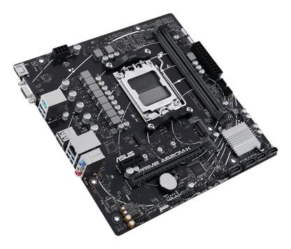 Tarjeta Madre Asus PRIME A620M-K 2xDDR5 96GB 6400Mhz HDMI VGA PCIe 4.0 M.2 S AM5 Ryzen mATX