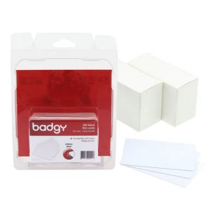 Paquete de tarjetas Evolis de PVC Blanco para Badgy 100/200 .020