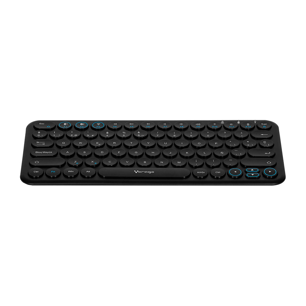 Vorago KBW-400 teclado USB + Bluetooth Negro
