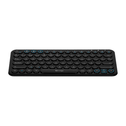 Vorago KBW-400 teclado USB + Bluetooth Negro