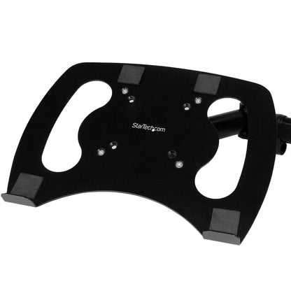 StarTech.com ARMUNONB soporte para pantalla plana 68.6 cm (27") Escritorio Aluminio, Negro