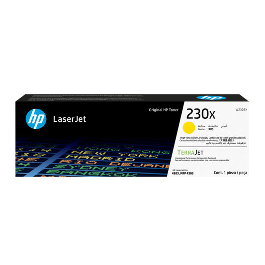Tóner HP LaserJet 230X Color Amarillo