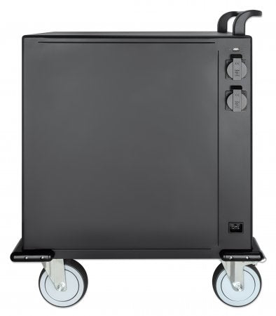 Manhattan 716000 carrito o armario de dispositivo portátil Carrito de manejo de dispositivos portátiles Negro