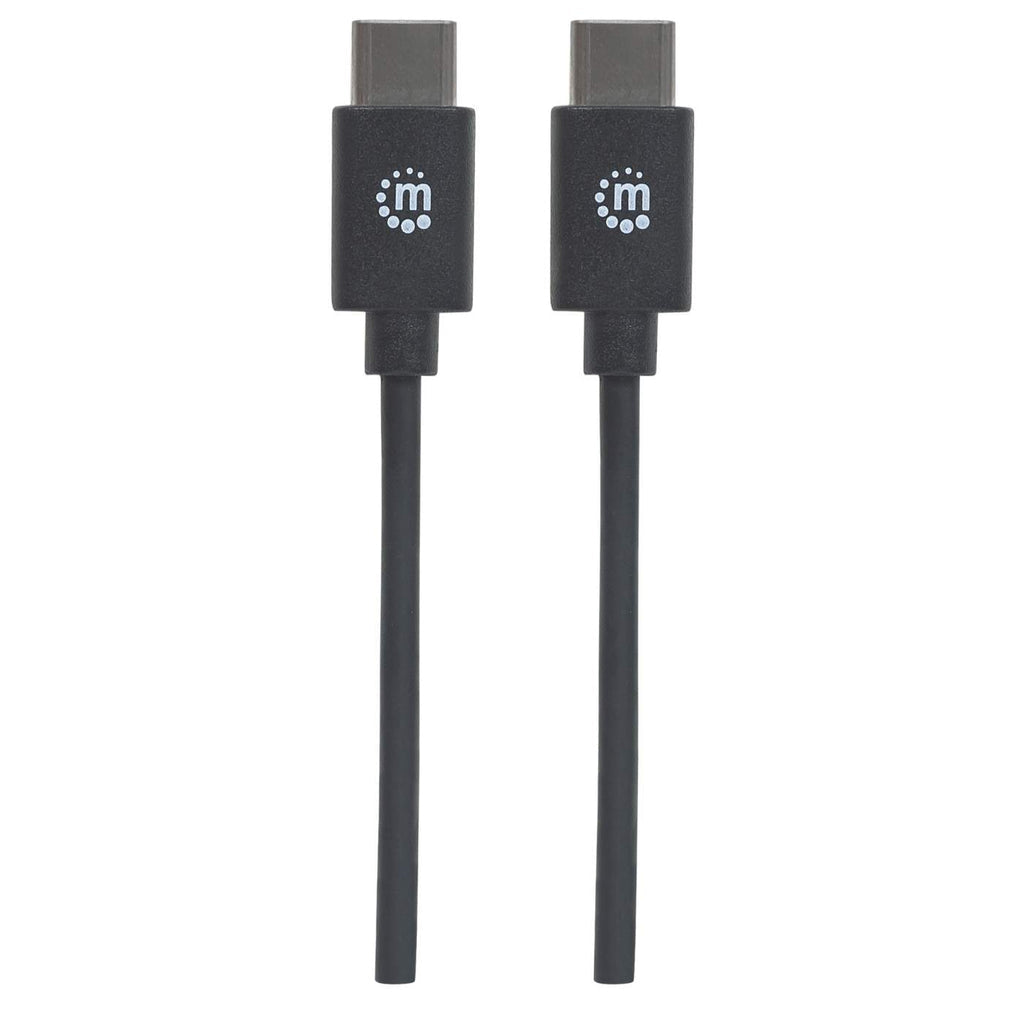 Cable Manhattan USB-C 2.0 Alta Velocidad 3m Color Negro
