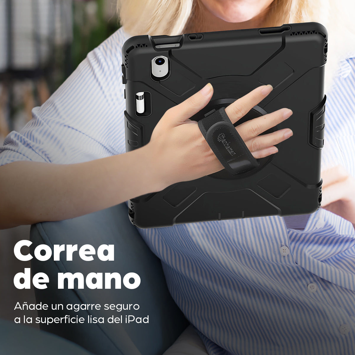 Funda de uso rudo Manhattan iPad 10.9 (10ma gen)