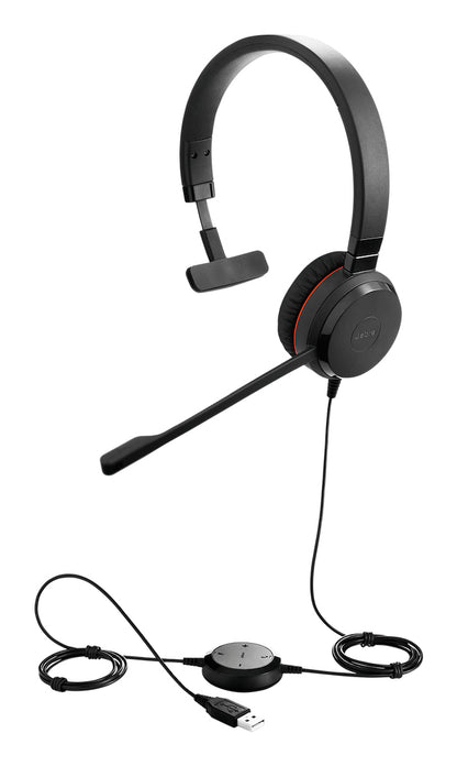 Jabra Evolve 30 II Auriculares Alámbrico Diadema Oficina/Centro de llamadas USB Type-C / USB Type-A Negro