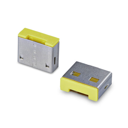 StarTech.com 25P-USB-A-BLOCKER bloqueador de puertos USB tipo A Plata, Verde Plástico 25 pieza(s)