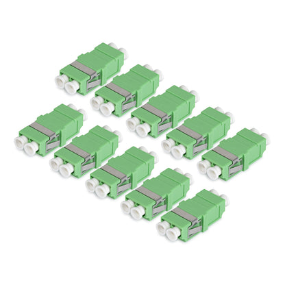 StarTech.com DUPLEXLCAPCNOF adaptador de fibra óptica LC/APC 10 pieza(s) Verde